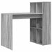 Birou cu raft Gri Sonoma 108 x 55 x 103.5 cm Lemn compozit - WALTI WALTI