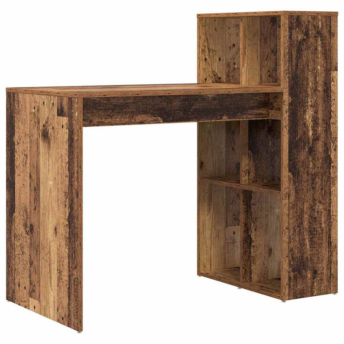 Birou cu raft Lemn vechi 108 x 55 x 103.5 cm Lemn compozit - WALTI WALTI