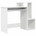 Birou cu raft Alb 106 x 40 x 88.5 cm Lemn compozit - WALTI WALTI