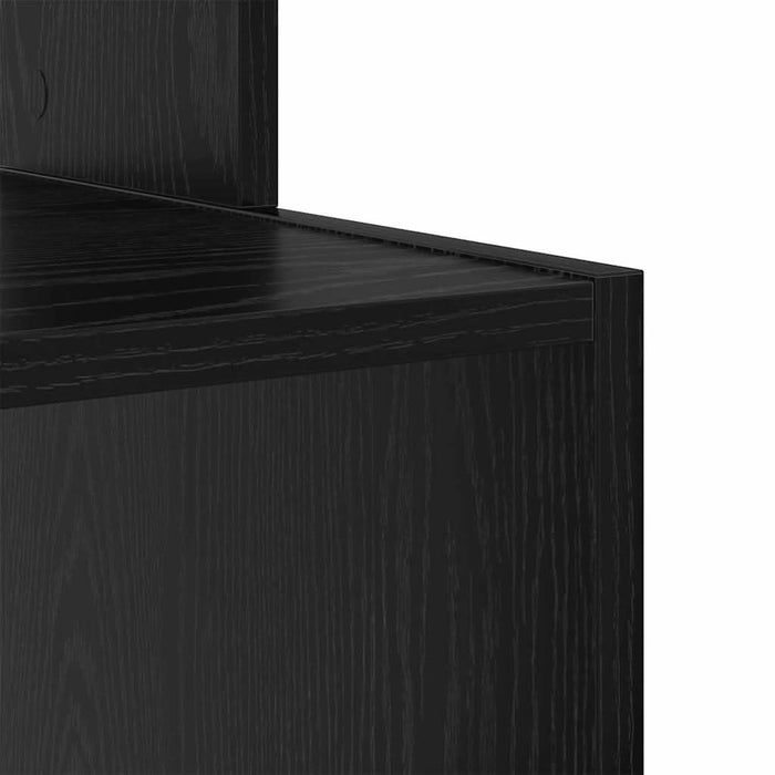 Birou cu raft Stejar Negru 106 x 40 x 88.5 cm Lemn compozit - WALTI WALTI