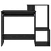 Birou cu raft Stejar Negru 106 x 40 x 88.5 cm Lemn compozit - WALTI WALTI