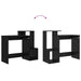 Birou cu raft Stejar Negru 106 x 40 x 88.5 cm Lemn compozit - WALTI WALTI