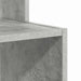 Birou cu raft Gri beton 106 x 40 x 88.5 cm Lemn compozit - WALTI WALTI