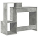 Birou cu raft Gri beton 106 x 40 x 88.5 cm Lemn compozit - WALTI WALTI