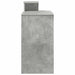 Birou cu raft Gri beton 106 x 40 x 88.5 cm Lemn compozit - WALTI WALTI