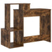 Birou cu raft Stejar afumat 106 x 40 x 88.5 cm Lemn compozit - WALTI WALTI