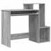 Birou cu raft Gri Sonoma 106 x 40 x 88.5 cm Lemn compozit - WALTI WALTI