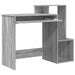 Birou cu raft Gri Sonoma 106 x 40 x 88.5 cm Lemn compozit - WALTI WALTI