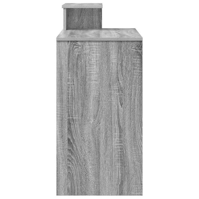 Birou cu raft Gri Sonoma 106 x 40 x 88.5 cm Lemn compozit - WALTI WALTI