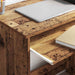 Birou cu raft Lemn vechi 106 x 40 x 88.5 cm Lemn compozit - WALTI WALTI