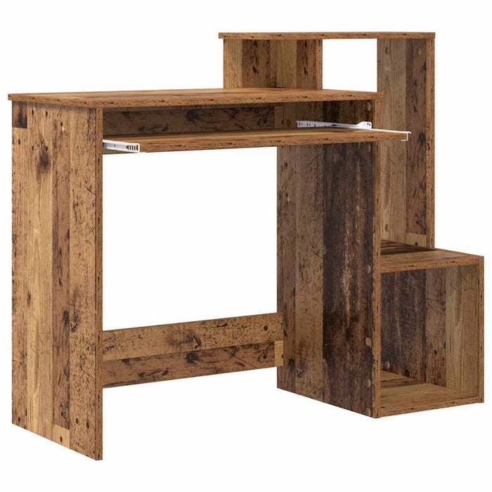 Birou cu raft Lemn vechi 106 x 40 x 88.5 cm Lemn compozit - WALTI WALTI