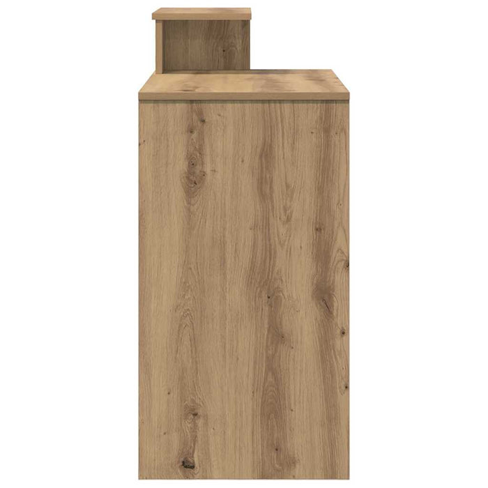 Birou cu raft Stejar Artizanal 106 x 40 x 88.5 cm Lemn compozit - WALTI WALTI