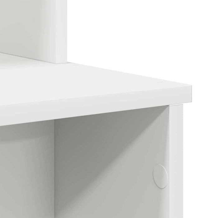Birou cu depozitare Alb 120.5 x 44 x 88.5 cm Lemn compozit - WALTI WALTI