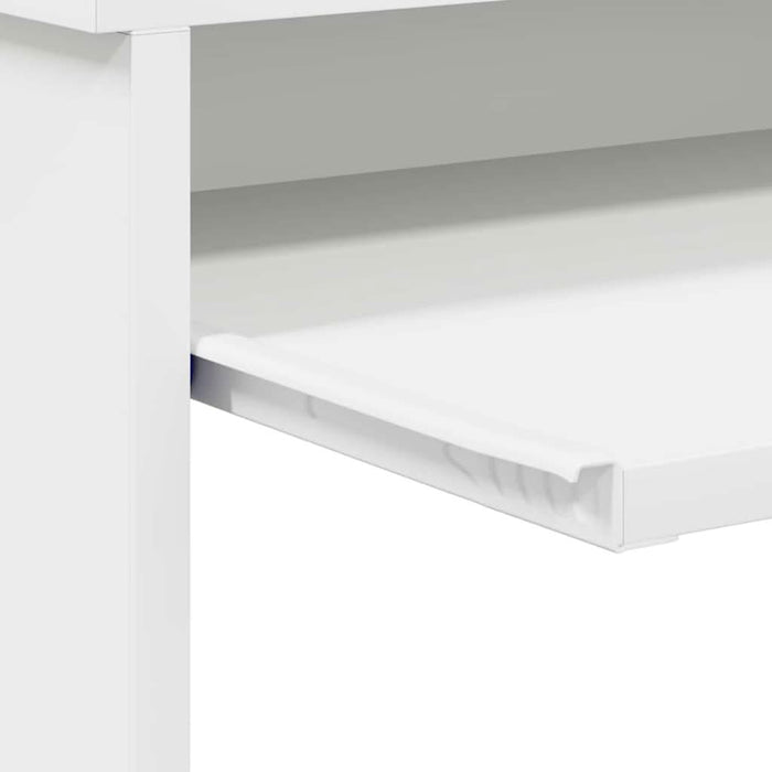 Birou cu depozitare Alb 120.5 x 44 x 88.5 cm Lemn compozit - WALTI WALTI