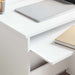 Birou cu depozitare Alb 120.5 x 44 x 88.5 cm Lemn compozit - WALTI WALTI