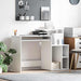 Birou cu depozitare Alb 120.5 x 44 x 88.5 cm Lemn compozit - WALTI WALTI