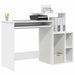 Birou cu depozitare Alb 120.5 x 44 x 88.5 cm Lemn compozit - WALTI WALTI