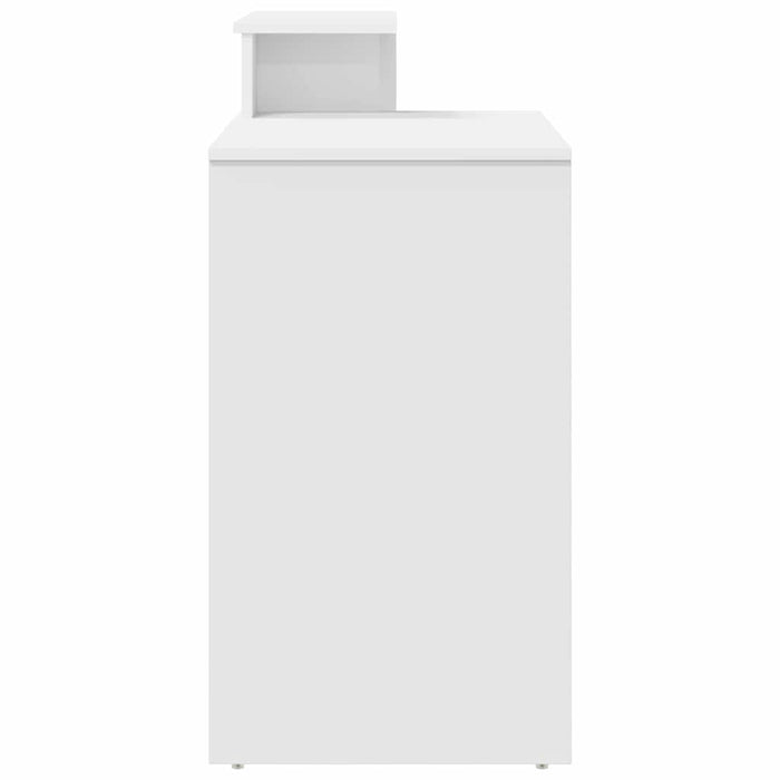 Birou cu depozitare Alb 120.5 x 44 x 88.5 cm Lemn compozit - WALTI WALTI