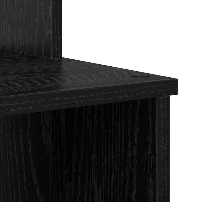 Birou cu depozitare cu raft Stejar Negru 120.5 x 44 x 88.5 cm - WALTI WALTI