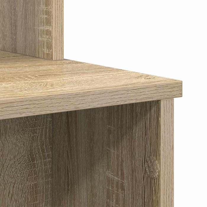 Birou cu depozitare cu raft Stejar sonoma 120.5 x 44 x 88.5 cm - WALTI WALTI