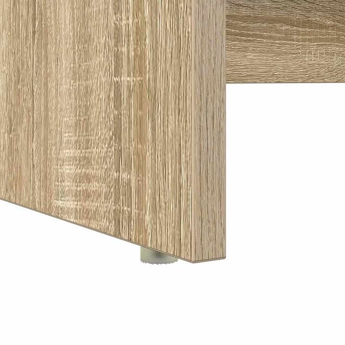 Birou cu depozitare cu raft Stejar sonoma 120.5 x 44 x 88.5 cm - WALTI WALTI