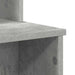 Birou cu depozitare cu raft Gri beton 120.5 x 44 x 88.5 cm - WALTI WALTI