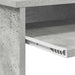 Birou cu depozitare cu raft Gri beton 120.5 x 44 x 88.5 cm - WALTI WALTI