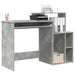 Birou cu depozitare cu raft Gri beton 120.5 x 44 x 88.5 cm - WALTI WALTI
