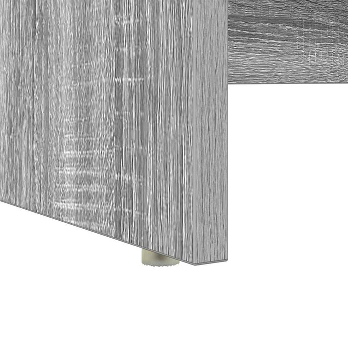 Birou cu depozitare cu raft sonoma gri 120.5 x 44 x 88.5 cm - WALTI WALTI