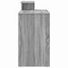Birou cu depozitare cu raft sonoma gri 120.5 x 44 x 88.5 cm - WALTI WALTI