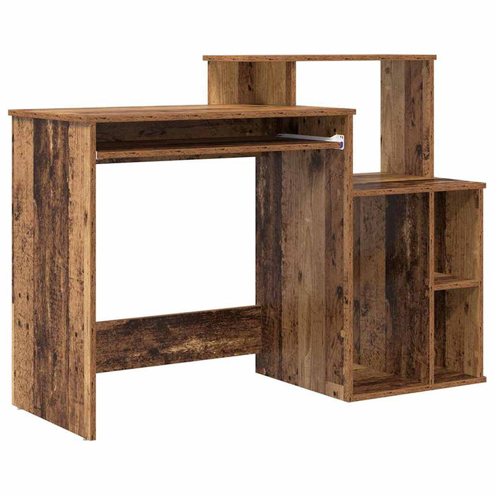 Birou cu depozitare cu raft Lemn Vechi 120.5 x 44 x 88.5 cm - WALTI WALTI