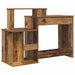Birou cu depozitare cu raft Lemn Vechi 120.5 x 44 x 88.5 cm - WALTI WALTI