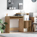 Birou cu depozitare stejar artizanal 120.5 x 44 x 88.5 cm - WALTI WALTI