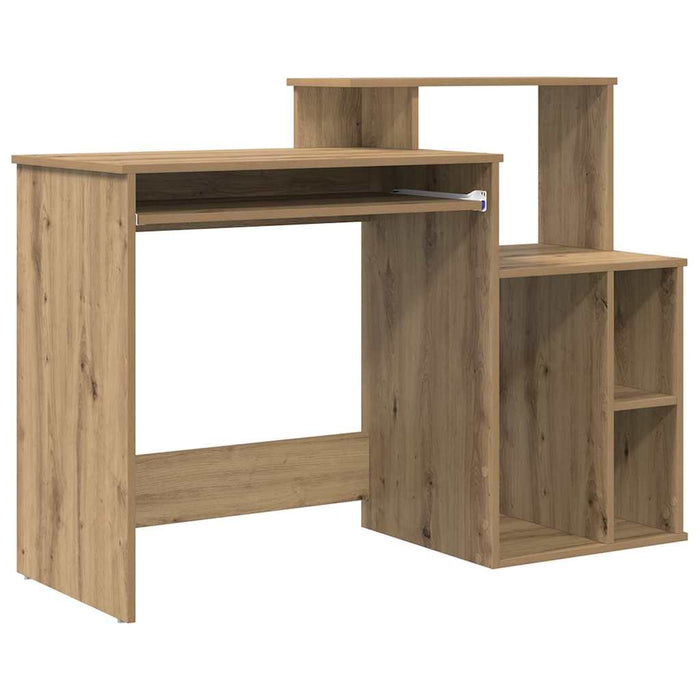 Birou cu depozitare stejar artizanal 120.5 x 44 x 88.5 cm - WALTI WALTI