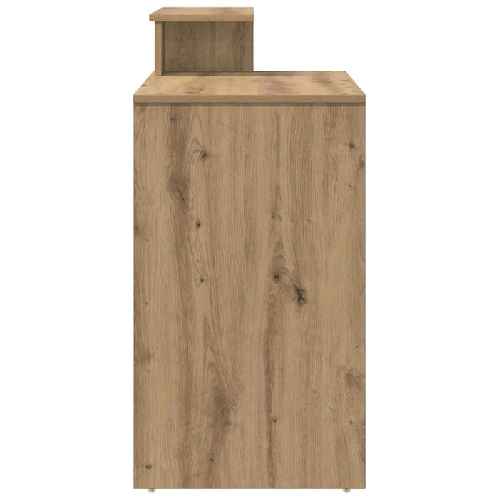 Birou cu depozitare stejar artizanal 120.5 x 44 x 88.5 cm - WALTI WALTI
