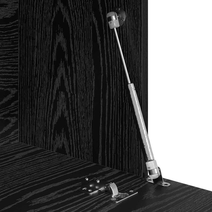 Birou cu raft Stejar Negru 71.5 x 31.5 x 106.5 cm Lemn compozit - WALTI WALTI
