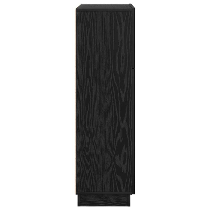 Birou cu raft Stejar Negru 71.5 x 31.5 x 106.5 cm Lemn compozit - WALTI WALTI
