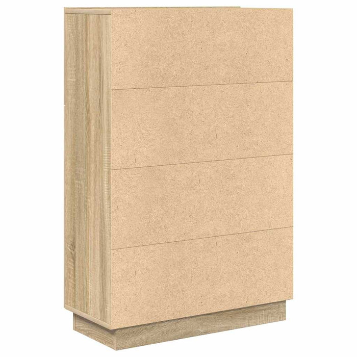 Birou cu ușă Stejar sonoma 71.5 x 31.5 x 106.5 cm Lemn compozit - WALTI WALTI