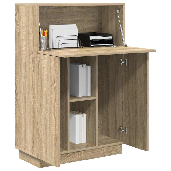 Birou cu ușă Stejar sonoma 71.5 x 31.5 x 106.5 cm Lemn compozit - WALTI WALTI