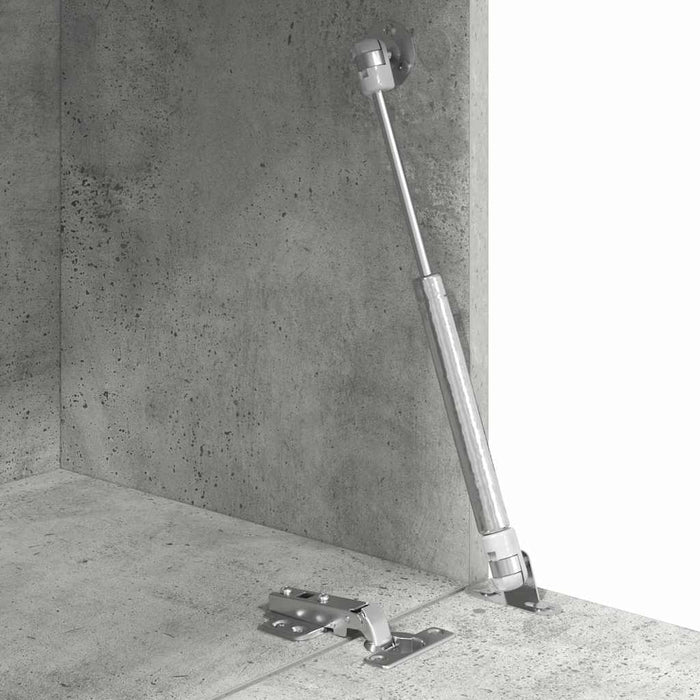 Birou cu raft cu ușă Gri 71.5 x 31.5 x 106.5 cm Lemn compozit - WALTI WALTI