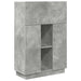 Birou cu raft cu ușă Gri 71.5 x 31.5 x 106.5 cm Lemn compozit - WALTI WALTI