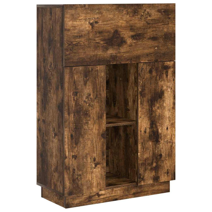 Birou cu ușă Stejar afumat 71.5 x 31.5 x 106.5 cm Lemn compozit - WALTI WALTI