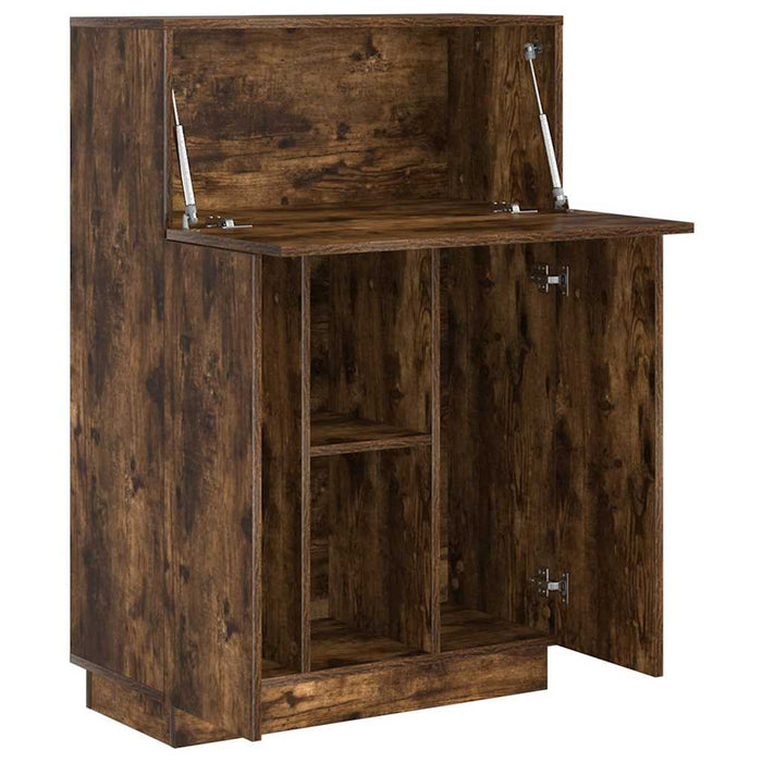 Birou cu ușă Stejar afumat 71.5 x 31.5 x 106.5 cm Lemn compozit - WALTI WALTI