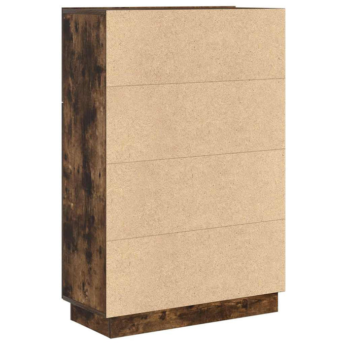 Birou cu ușă Stejar afumat 71.5 x 31.5 x 106.5 cm Lemn compozit - WALTI WALTI