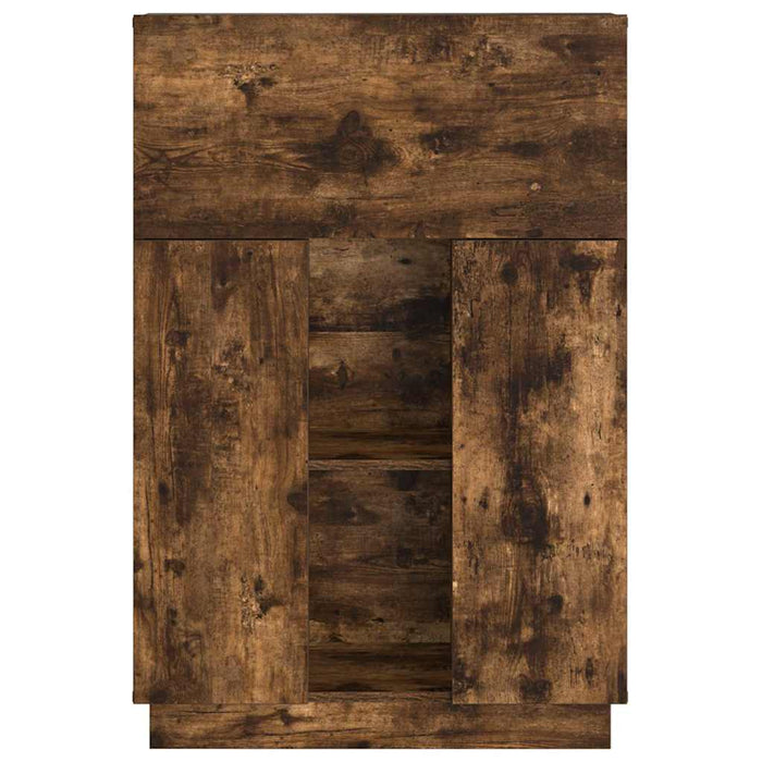 Birou cu ușă Stejar afumat 71.5 x 31.5 x 106.5 cm Lemn compozit - WALTI WALTI