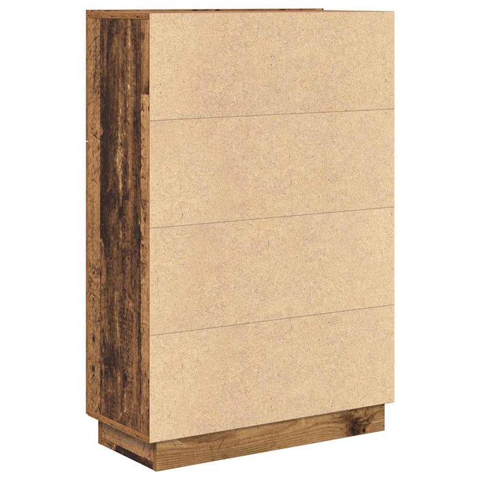 Birou cu raft Lemn vechi 71.5 x 31.5 x 106.5 cm Lemn compozit - WALTI WALTI