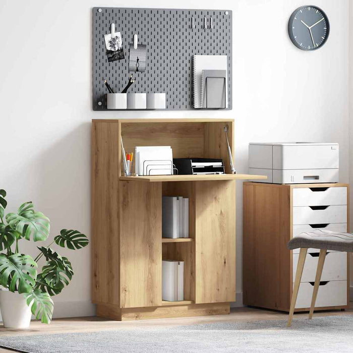 Birou stejar artizanal 71.5 x 31.5 x 106.5 cm Lemn compozit - WALTI WALTI
