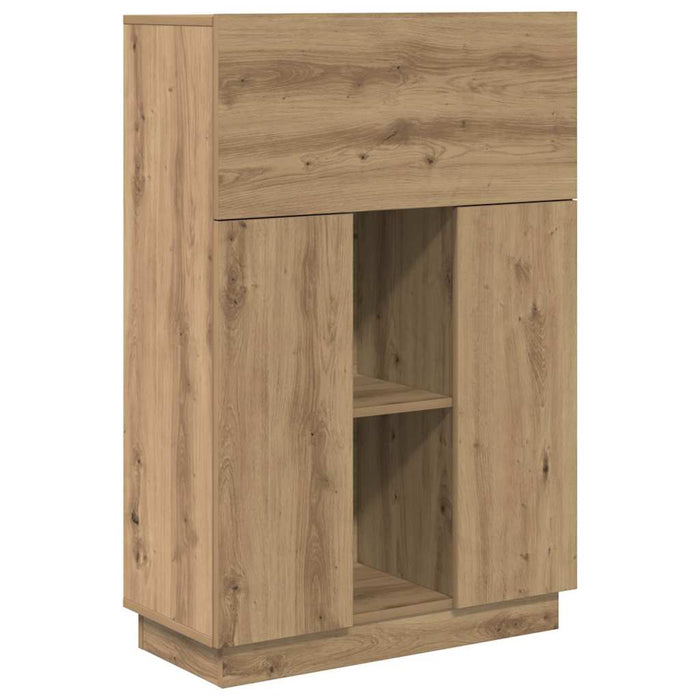 Birou stejar artizanal 71.5 x 31.5 x 106.5 cm Lemn compozit - WALTI WALTI