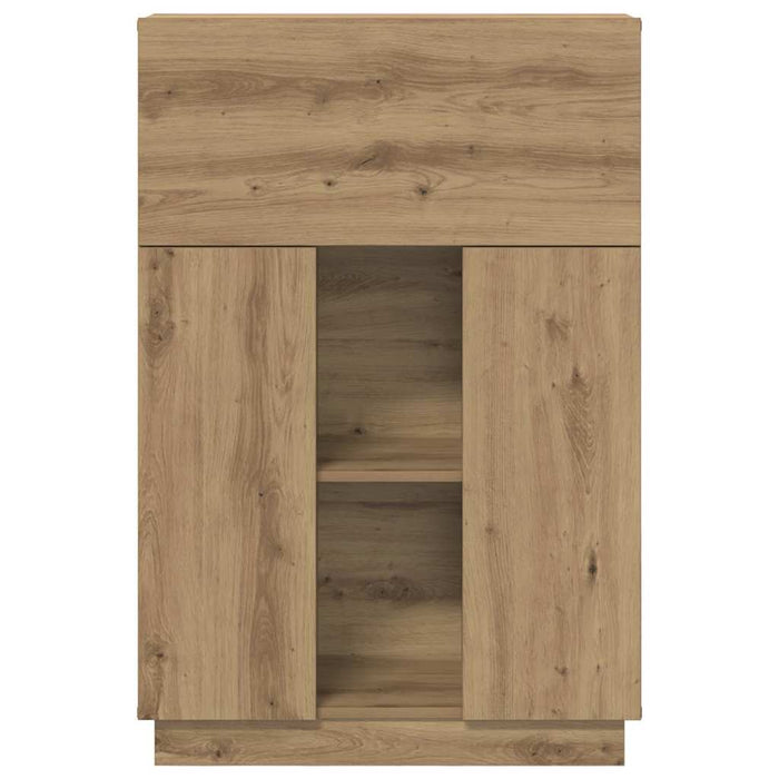 Birou stejar artizanal 71.5 x 31.5 x 106.5 cm Lemn compozit - WALTI WALTI