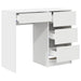 Birou cu sertar Alb 90 x 37.5 x 75 cm Lemn compozit - WALTI WALTI